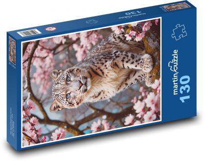 Leopard - puzzle 130 dílků