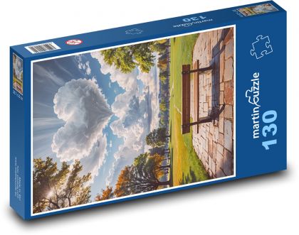 Valentine´s Day - Puzzle 130 pieces, size 28.7x20 cm 