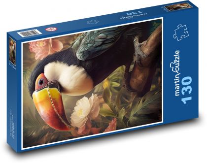 Tukan - puzzle 130 dílků