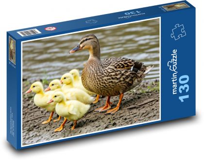 Ente und Entlein - Puzzle - 130 Teile