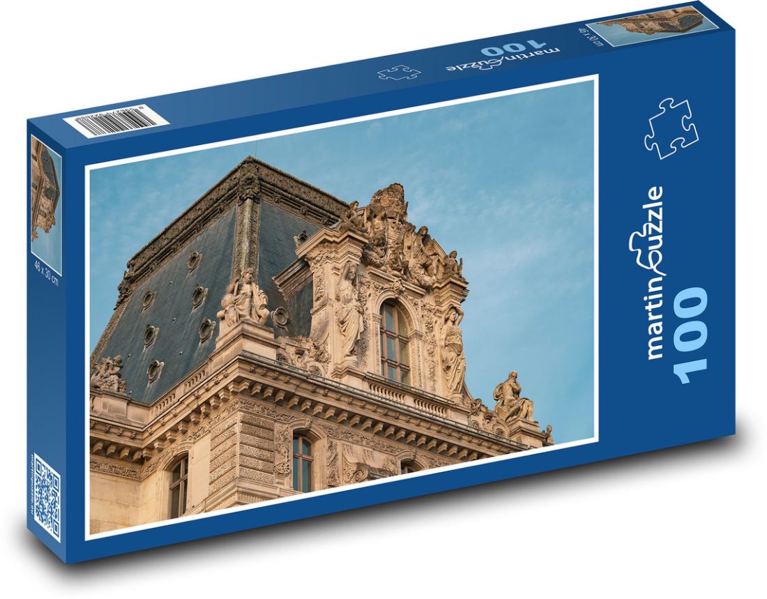 Puzzle „Louvre Bei Nacht“, 1.000 Teile – Motiv Des Pariser Museums