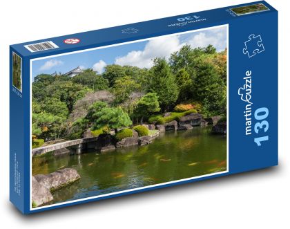Japanischer Garten - Puzzle - 130 Teile
