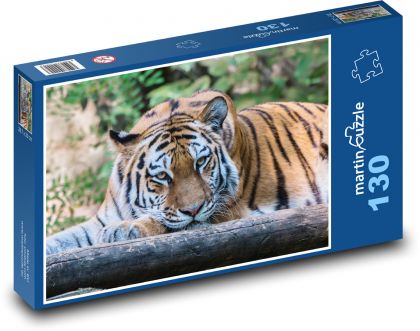 Jungle King: Tiger - Puzzle 130 pieces, size 28.7x20 cm 