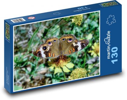 Butterfly - Puzzle 130 pieces, size 28.7x20 cm 