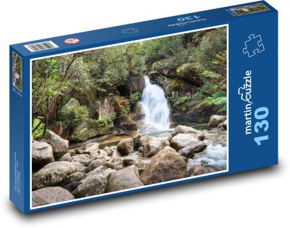 Waterfall - Puzzle 130 pieces, size 28.7x20 cm 