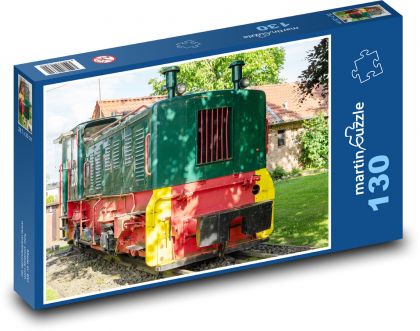 Bahn, Lokomotive - Puzzle - 130 Teile