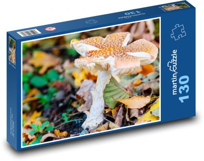 Amanita - Puzzle 130 pieces, size 28.7x20 cm 