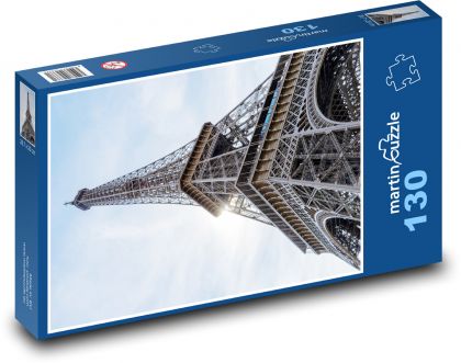 Eiffel Tower - France, Paris - Puzzle 130 pieces, size 28.7x20 cm 