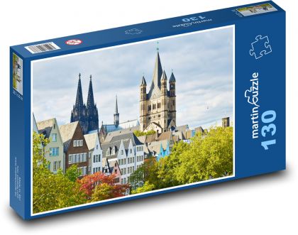 Kolín nad Rýnem v Německu - Katedrála - puzzle 130 dílků