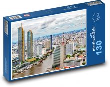 Bangkok - Thajsko, mesto Puzzle 130 dielikov - 28,7 x 20 cm