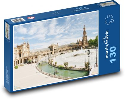 Španělské náměstí - Sevilla - puzzle 130 dílků