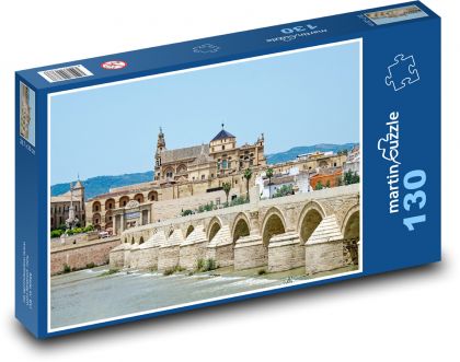 Cádiz - Španielsko - Puzzle 130 dielikov, rozmer 28,7x20 cm 