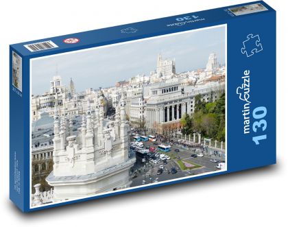 Madrid Spain - Puzzle - 130 Teile