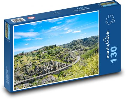Horská cesta - Toledo - Puzzle 130 dielikov, rozmer 28,7x20 cm 