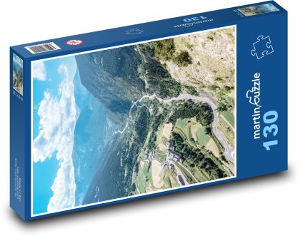 Cesta v horách - puzzle 130 dílků