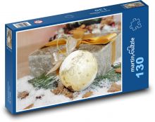 Vianočný darček. Puzzle 130 dielikov - 28,7 x 20 cm