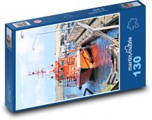 Hafen - Boot Puzzle 130 Teile - 28,7x20 cm