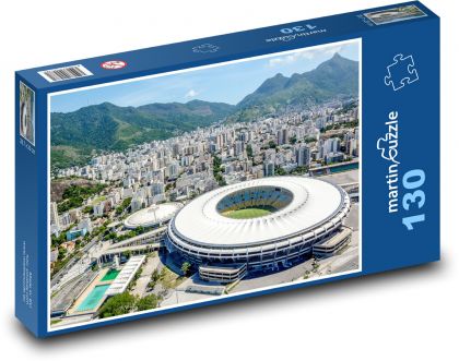 Brazília - Rio de Janeiro - Puzzle 130 dielikov, rozmer 28,7x20 cm 