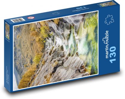 Krajina - rieka - Puzzle 130 dielikov, rozmer 28,7x20 cm 