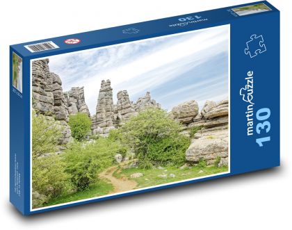 Spain - Andalusia - Puzzle 130 pieces, size 28.7x20 cm 