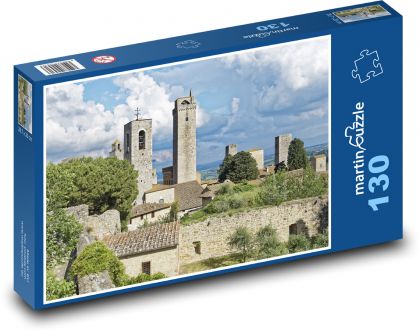 Italien (Toskana) - Puzzle - 130 Teile