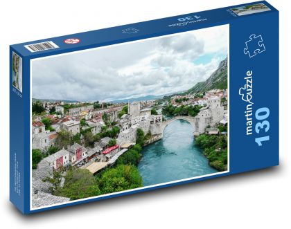 Bosnia and Herzegovina - Puzzle 130 pieces, size 28.7x20 cm 
