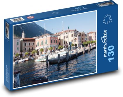 Garda - port - Puzzle 130 pieces, size 28.7x20 cm 