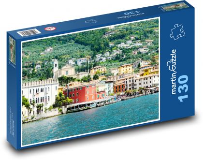 Garda - Włochy - Puzzle 130 elementów, rozmiar 28,7x20 cm