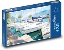 Itálie - Garda Puzzle 130 dílků - 28,7 x 20 cm
