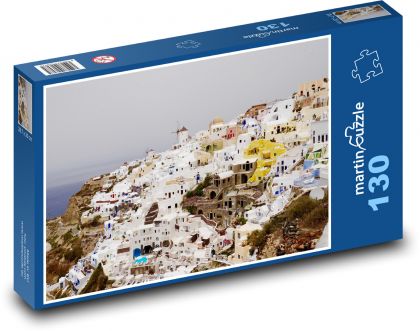 Griechische Insel - Santorin - Puzzle - 130 Teile
