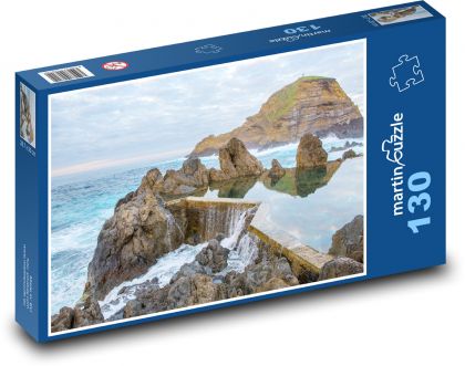 Atlantik - Felsen - Puzzle - 130 Teile