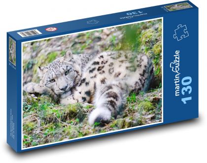 Leopard - Puzzle 130 pieces, size 28.7x20 cm 
