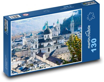 Salzburg - Rakúsko - Puzzle 130 dielikov, rozmer 28,7x20 cm 