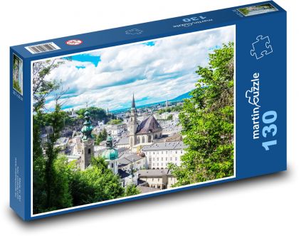 Austria - Salzburg - Puzzle 130 elementów, rozmiar 28,7x20 cm