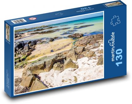 Kamenné pobrežie - Puzzle 130 dielikov, rozmer 28,7x20 cm 