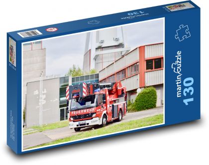 Feuerwehrauto - Puzzle - 130 Teile