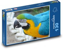 Papuga Ara Puzzle 130 elementów - 28,7x20 cm