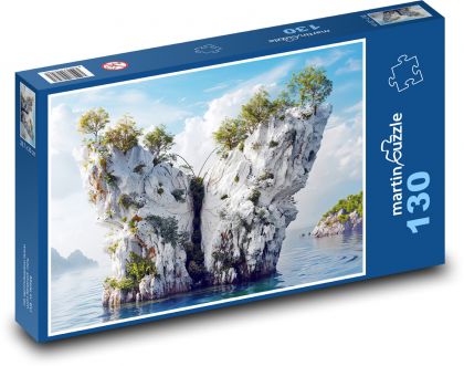 Felsen auf der Insel - Puzzle - 130 Teile