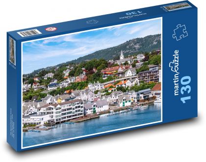 Nórsko - Puzzle 130 dielikov, rozmer 28,7x20 cm 