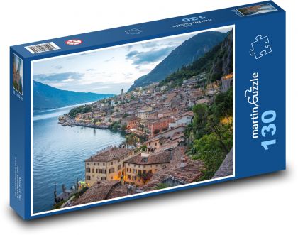 Garda - Włochy - Puzzle 130 elementów, rozmiar 28,7x20 cm