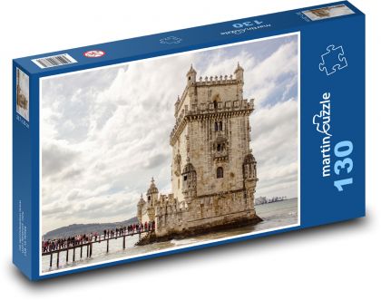 Portugalia – Lizbona - Puzzle 130 elementów, rozmiar 28,7x20 cm