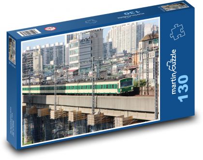 Metro - Zug - Puzzle - 130 Teile