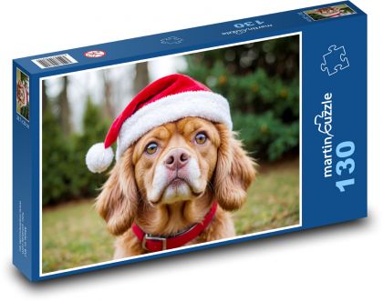Ein Hund mit Hut - Puzzle - 130 Teile