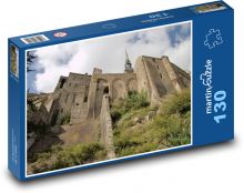 Mont Sant Michelle - Francie Puzzle 130 - 28,7x20 cm