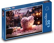 Kerzen Puzzle 130 Teile - 28,7x20 cm
