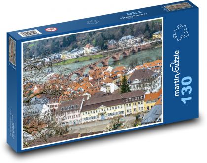 Heidelberg - Německo - puzzle 130 dílků