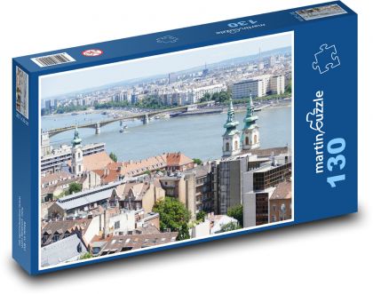 Budapešť - Maďarsko - puzzle 130 dílků