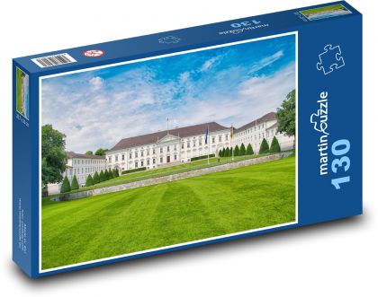 Pałac Bellevue - Berlin - Puzzle 130 elementów, rozmiar 28,7x20 cm