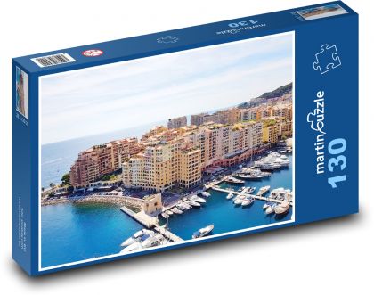 Monaco - Seehafen - Puzzle - 130 Teile