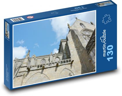 Katedrála v Dol de Bretagne - puzzle 130 dílků